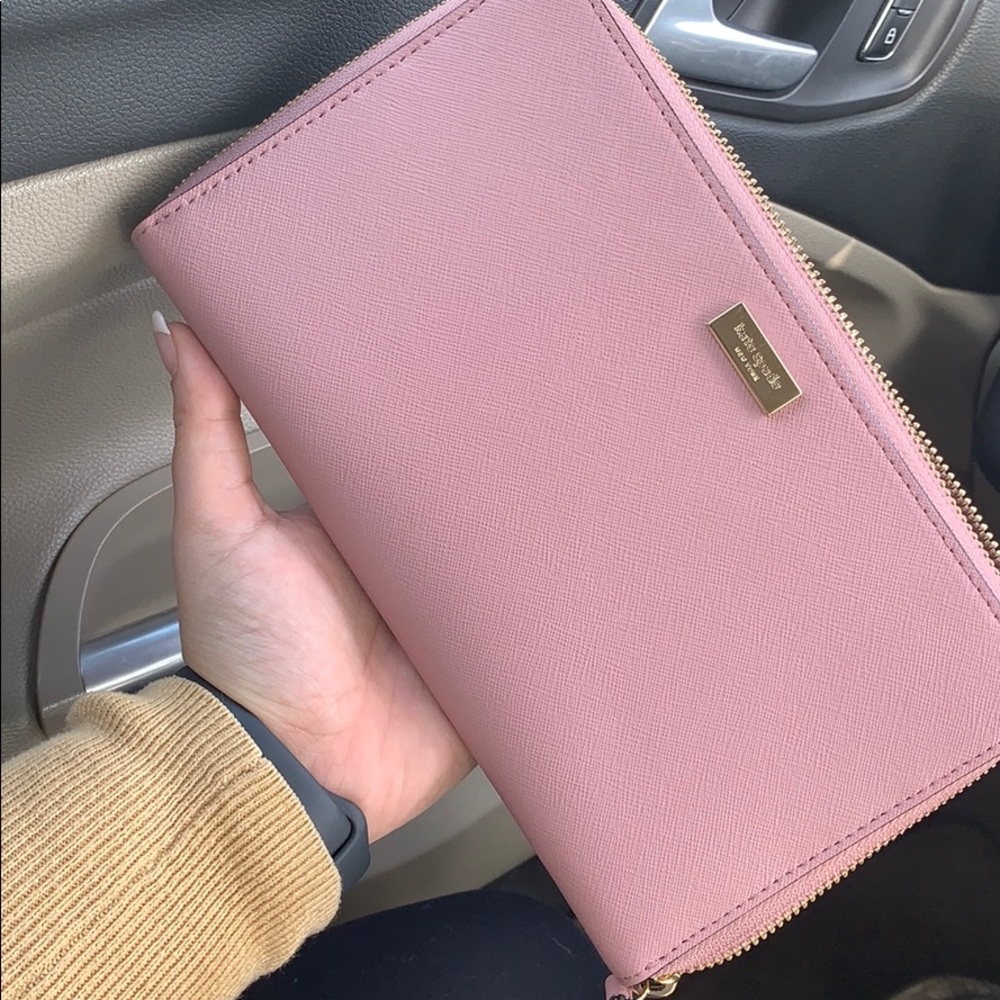 Dusty Pink Kate Spade Laurel Way Wallet
